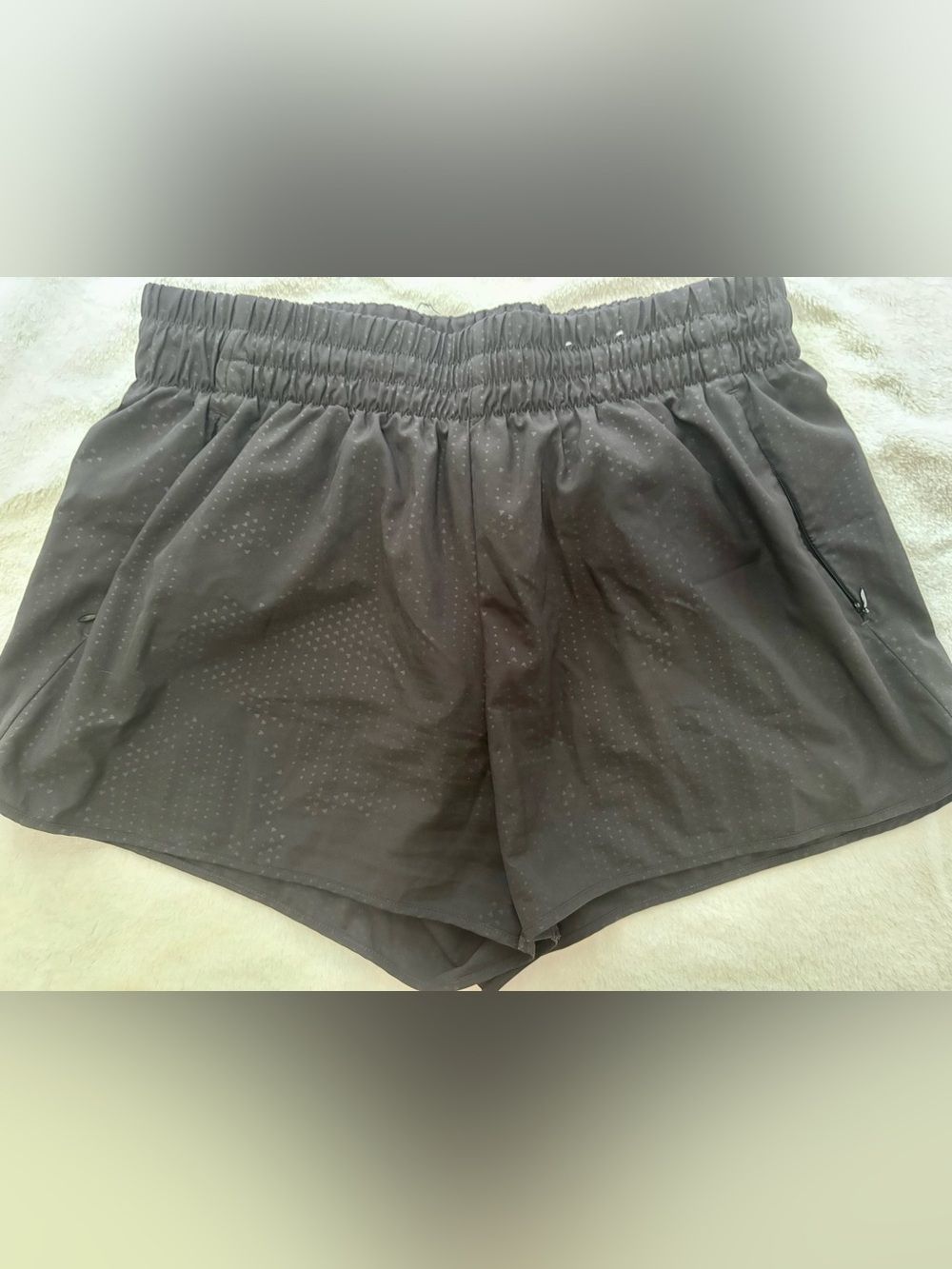 Xersion 3.75" Running Short Athletic Shorts in Black Large Like New